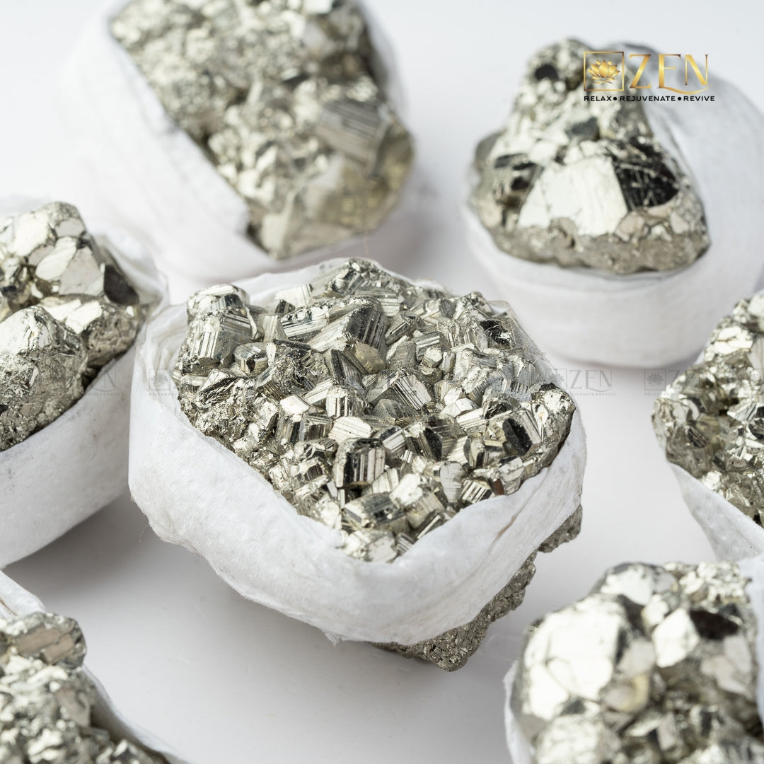 Peruvian Pyrite Cluster | the zen crystals