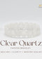clear quartz faceted bracelet | the Zen Crystals