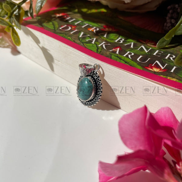 Firoza Stone Pendant The Zen Crystals