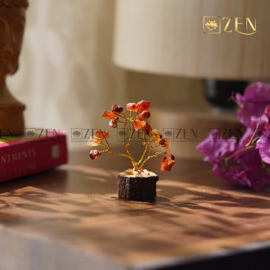 Red Carnelian Mini Tree | The Zen Crystals