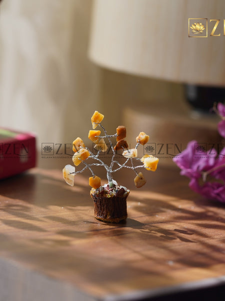 Yellow Calcite Mini Tree | The Zen Crystals
