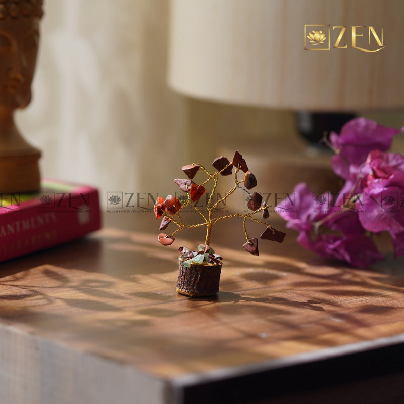Red Jasper Mini Tree | The Zen Crystals