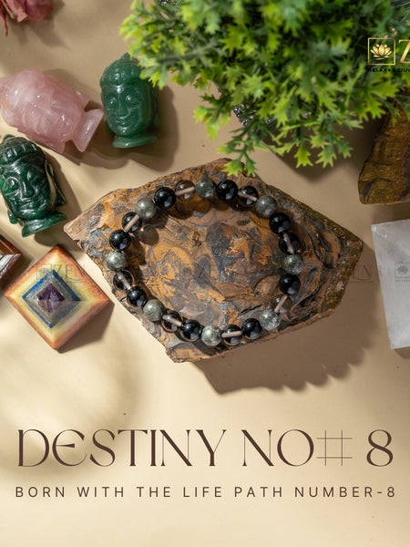 Destiny Number 8 Bracelet | The Zen Crystals