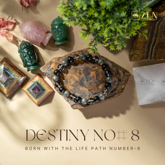 Destiny Number 8 Bracelet | The Zen Crystals