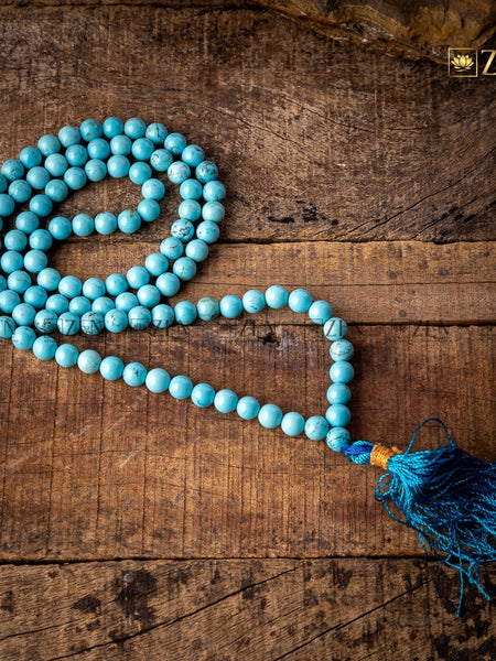 Turquoise Mala | The Zen Crystals
