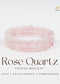 Rose Quartz bracelet | The Zen Crystals