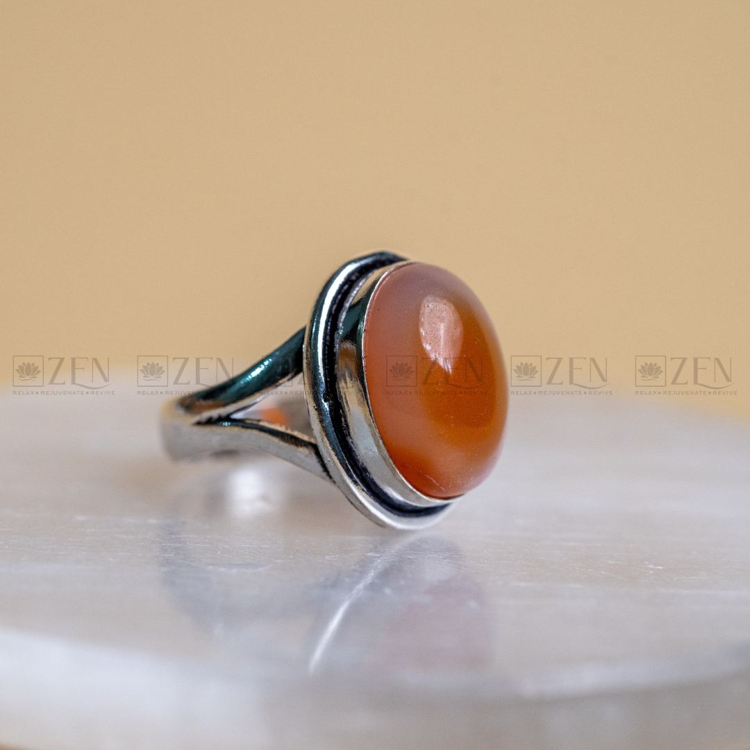 Red on sale carnelian ring