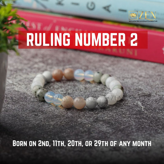 Ruling Number 2 Bracelet - The Zen Crystals
