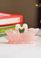 Rose Quartz Duck Pair | The Zen Crystals