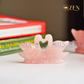 Rose Quartz Duck Pair | The Zen Crystals