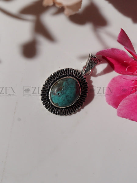 Turquoise Pendant The Zen Crystals