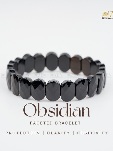 Black Obsidian Bracelet | The Zen Crystals