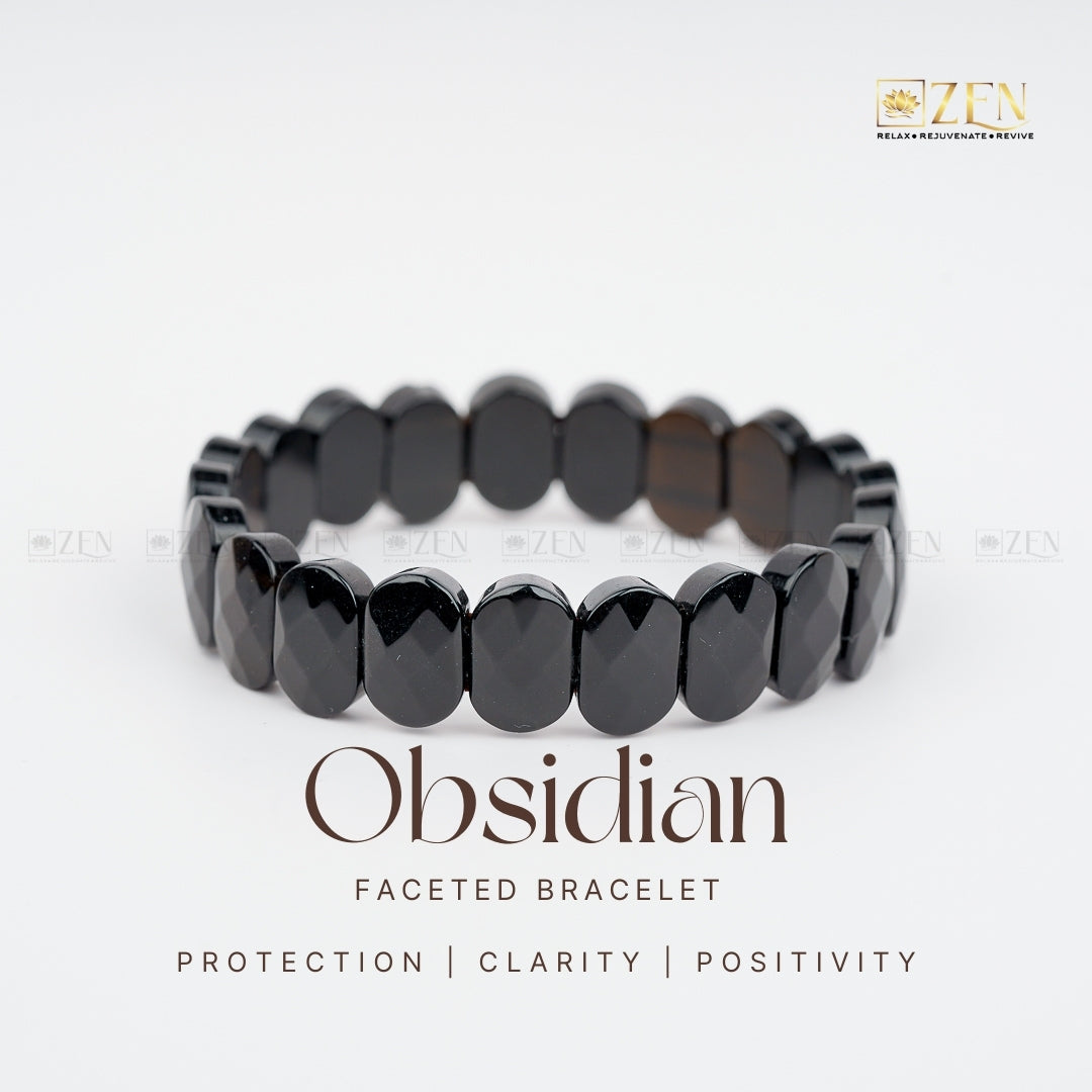 Black Obsidian Bracelet | The Zen Crystals
