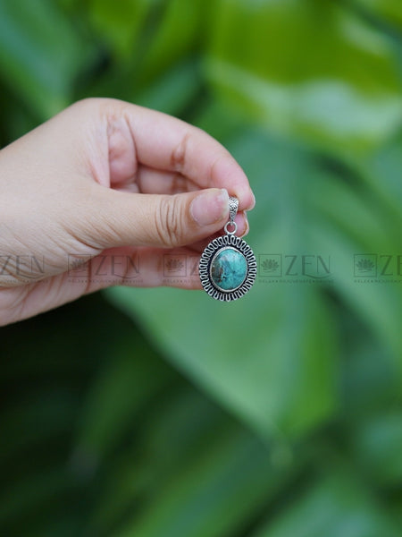 Original Firoza Pendant The Zen Crystals