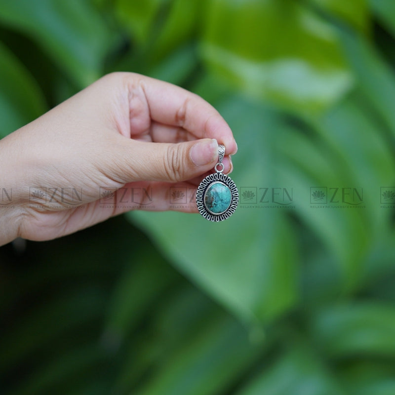 Original Firoza Pendant The Zen Crystals