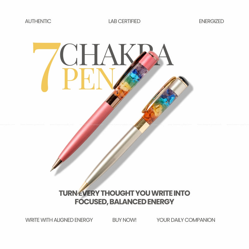 7 chakra pen the zen crystals