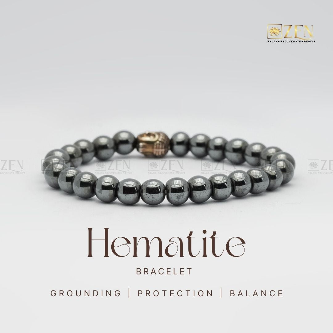 Hematite Bracelet | The Zen Crystals
