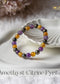 Amethyst Citrine Pyrite Combination Bracelet | The Zen Crystals