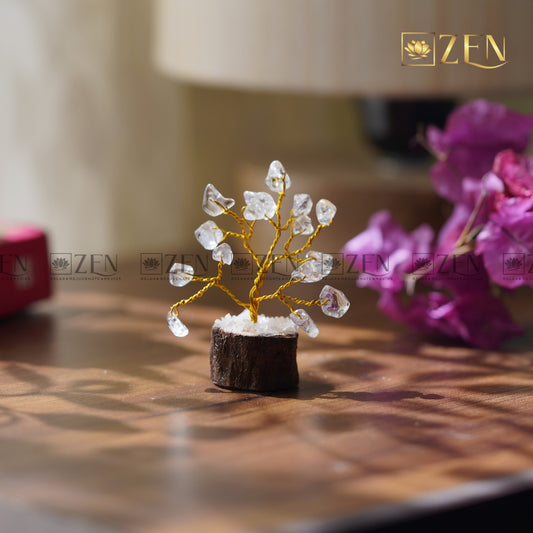 clear quartz mini tree | the zen crystals