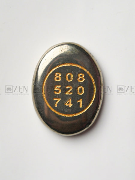 pyrite zibu coin front | The Zen Crystals