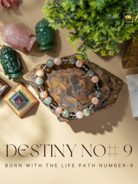Destiny Number 9 Bracelet | The Zen Crystals