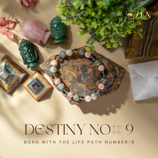 Destiny Number 9 Bracelet | The Zen Crystals