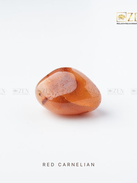 RED CARNELIAN TUMBLE | THE ZEN CRYSTALS