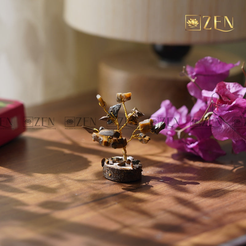 Tiger Eye Mini Tree | the zen crystals
