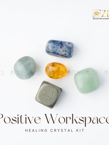 Positive Workspace Healing Crystal Kit | the zen crystals