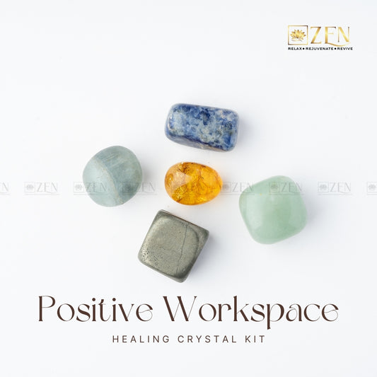 Positive Workspace Healing Crystal Kit | the zen crystals