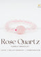 Rose Quartz Bracelet | The Zen Crystals
