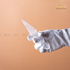 authentic selenite knife | The Zen Crystals