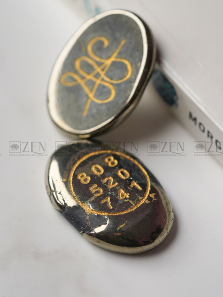 pyrite zibu coin | The Zen Crystals