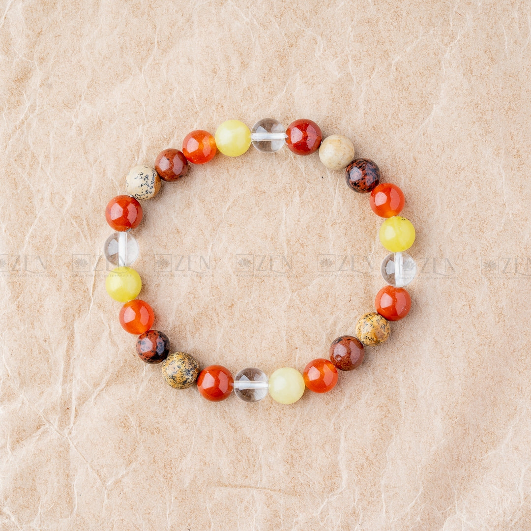 Ruling Number 9 Bracelet | the zen crystals