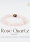 Rose Quartz bracelet | The Zen Crystals