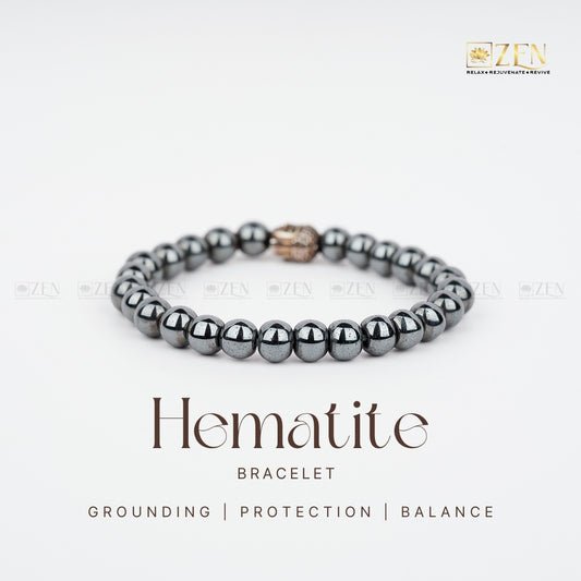 Hematite bracelet | The Zen Crystals