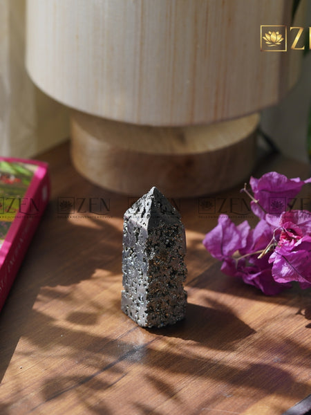 Pyrite Cluster Tower | The Zen Crystals