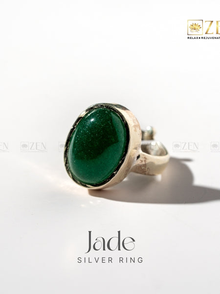 Jade Silver Ring