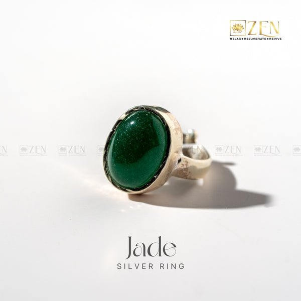Jade Silver Ring