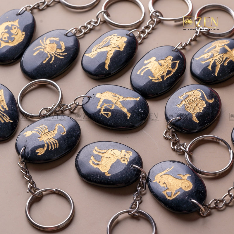 ZODIAC KEYCHAIN | THE ZEN CRYSTALS
