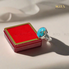 Irani Firoza Ring for Men | The Zen Crystals