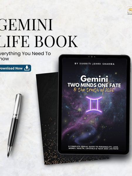 Gemini Life Book cover with a pen on a light gray background