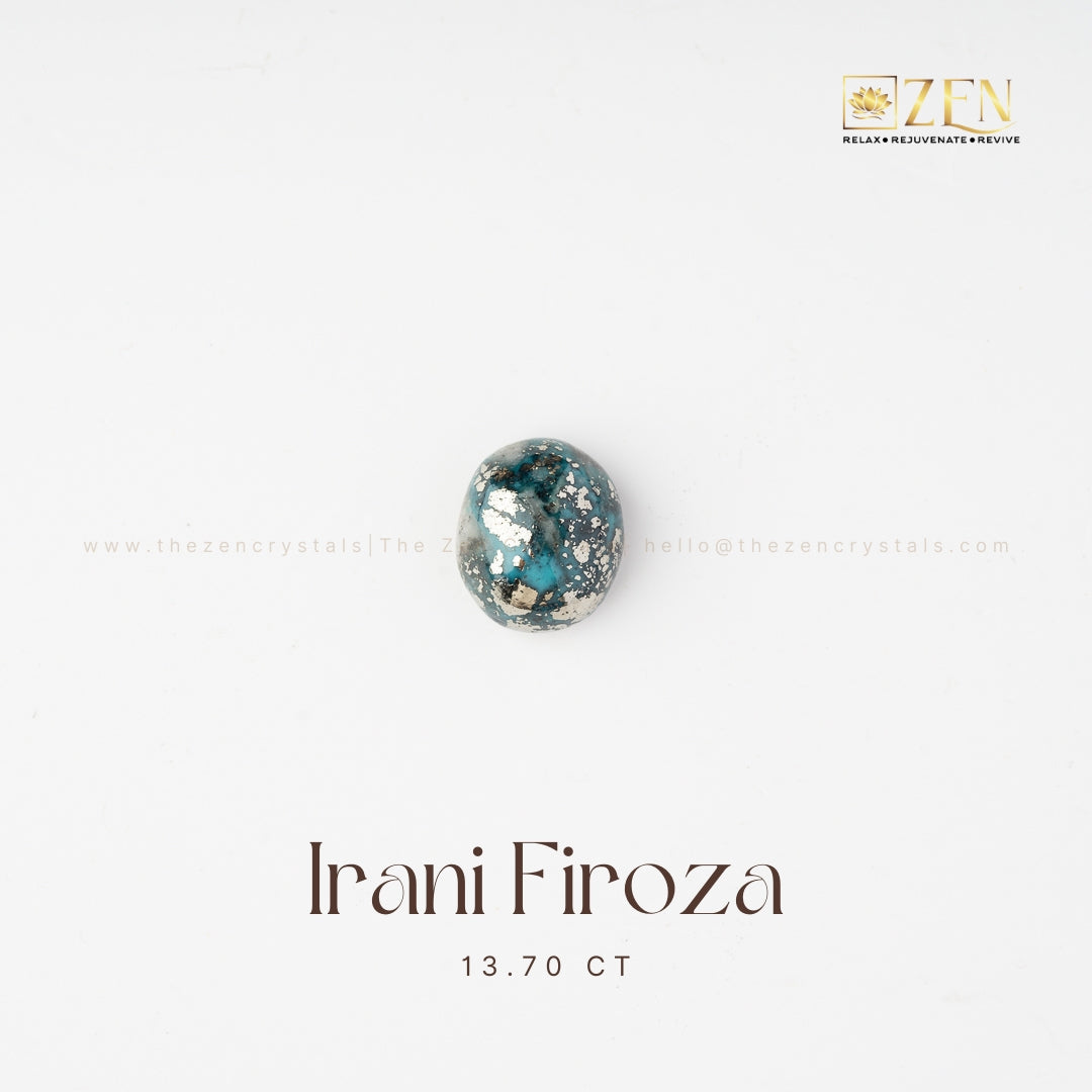 IRANI FIROZA 13.70 CT | THE ZEN CRYSTALS