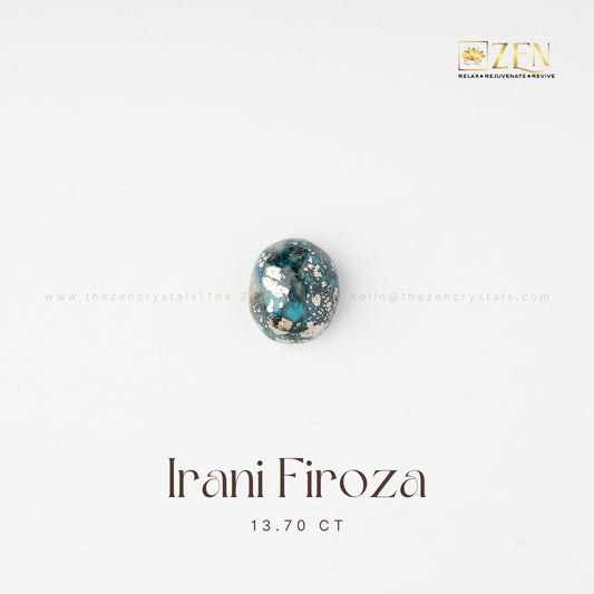 IRANI FIROZA 13.70 CT | THE ZEN CRYSTALS