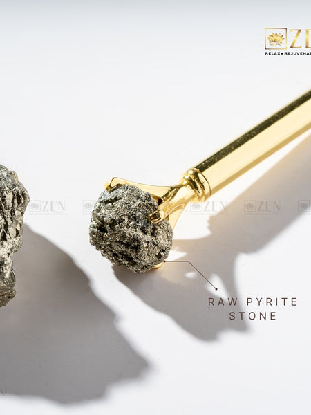 pyrite crystal pen | the zen crystals