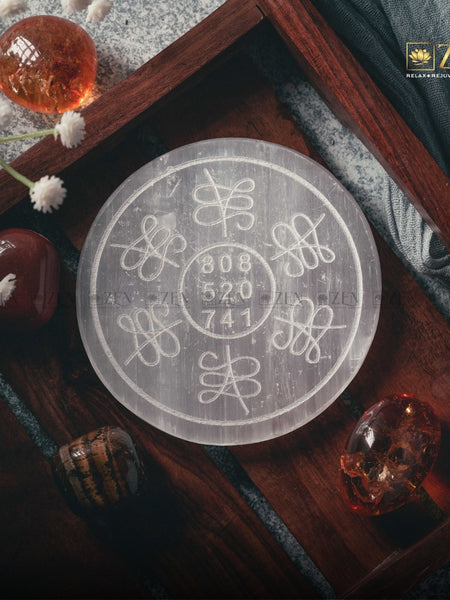 authentic selenite plate | the zen crystals