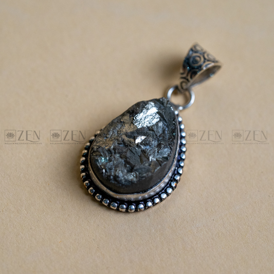 Pyrite Pendant The Zen Crystals