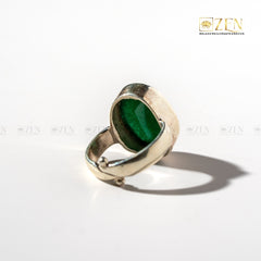 Jade Silver Ring