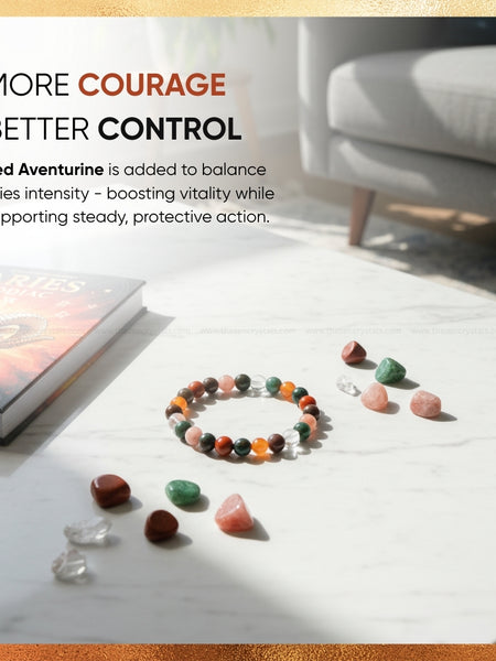 aries zodiac bracelet for 2026 | the zen crystals