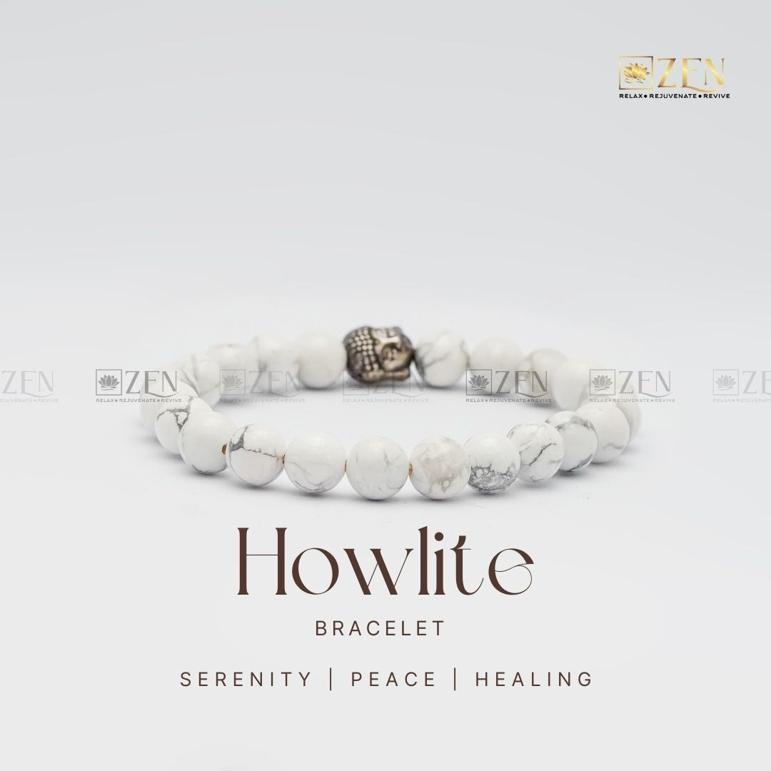 Howlite Bracelet | The Zen Crystals